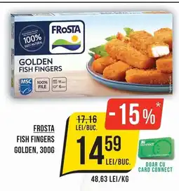 Mega Image Frosta golden fish fingers Ofertă
