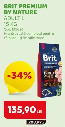 Animax Brit premium by nature adult l Ofertă
