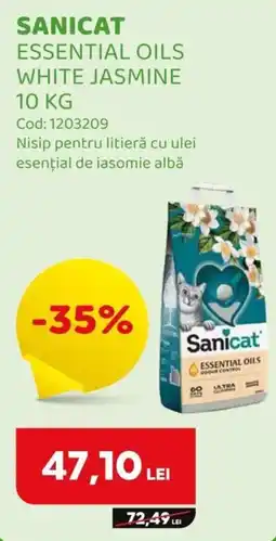 Animax Sanicat essential oils white jasmine Ofertă
