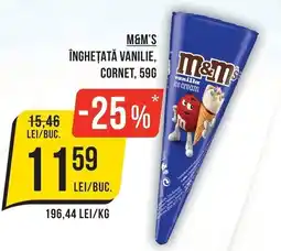 Mega Image M&M'S înghețată vanilie Ofertă