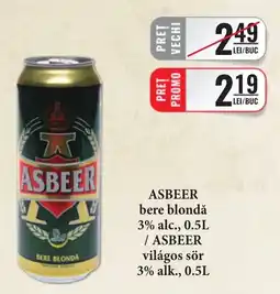 CBA Asbeer bere blondă Ofertă