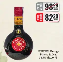 CBA Unicum Orange Bitter / Szilva Ofertă
