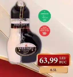 CBA Sheridan's coffee latte Ofertă