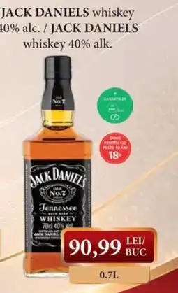 CBA Jack Daniels whiskey Ofertă