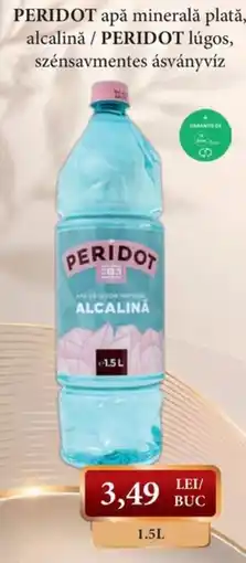 CBA Peridot apa minerala plată, alcalină Ofertă