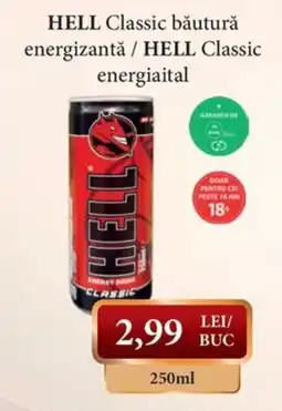 CBA Hell classic băutură energizantă Ofertă