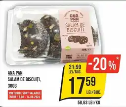 Mega Image Ana Pan salam de biscuiti Ofertă