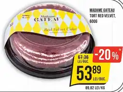 Mega Image Madame Gateau tort red velvet Ofertă