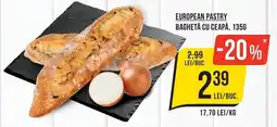 Mega Image European Pastry Baghetă cu ceapă Ofertă