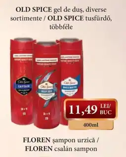 CBA Old Spice gel de duș, diverse sortimente Ofertă