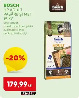 Animax Bosch hp adult pasare si mei Ofertă