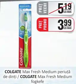 CBA Colgate max fresh medium periua de dinti Ofertă