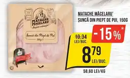Mega Image Matache Măcelaru șuncă din piept de pui Ofertă