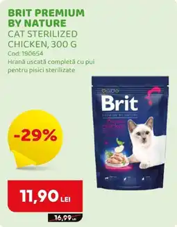 Animax Brit premium by nature cat sterilized chicken Ofertă
