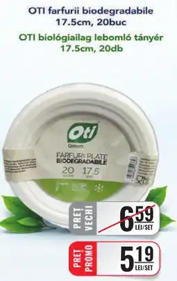 CBA Oti farfurii biodegradabile Ofertă