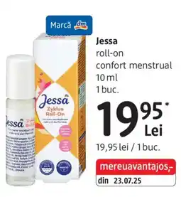 DM Jessa roll-on confort menstrual Ofertă
