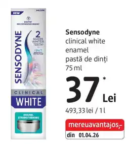 DM Sensodyne clinical white Ofertă