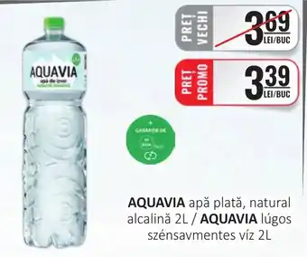 Aquavia apă plată, natural alcalină