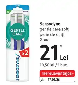 DM Sensodyne gentle care soft Ofertă