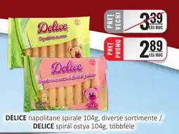 CBA Delice napolitane spirale Ofertă