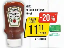 Mega Image Heinz tomato ketchup Ofertă
