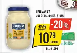 Mega Image Hellmann's sos de maioneză Ofertă