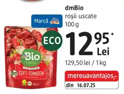 DM dmBio roșii uscate Ofertă
