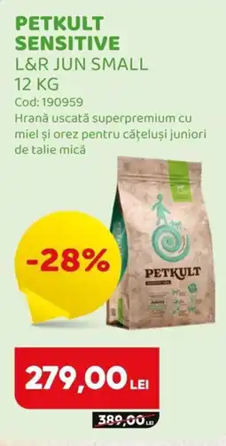 Animax Petkult sensitive l&r jun small Ofertă
