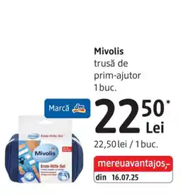 DM Mivolis trusă de prim-ajutor Ofertă