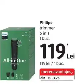 DM Philips trimmer 6 în 1 Ofertă