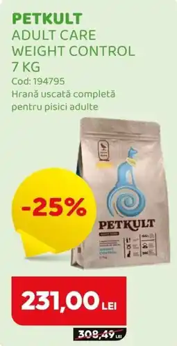 Animax Petkult adult care weight control Ofertă