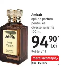 DM Amirah apă de parfum pentru ea diverse variante Ofertă