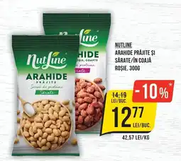 Mega Image Nutline arahide prăjite și sărate/în coajă roșie Ofertă