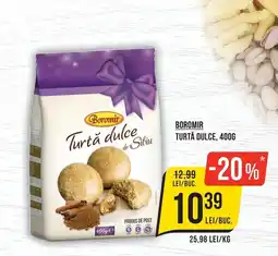 Mega Image Boromir turtă dulce de sibiu Ofertă