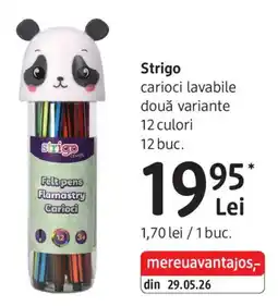 DM Strigo carioci lavabile Ofertă