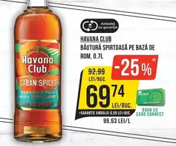 Mega Image Havana Club Cuban Spiced Ofertă