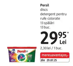 DM Persil discs detergent pentru rufe colorate Ofertă