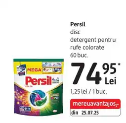 DM Persil disc detergent pentru rufe colorate Ofertă