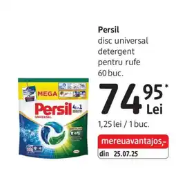 DM Persil disc universal detergent pentru rufe Ofertă