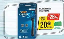 Mega Image Bic hybrid flex 3 Ofertă