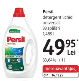 DM Persil detergent lichid universal Ofertă