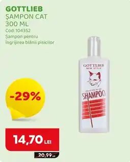 Animax Gottlieb şampon cat Ofertă