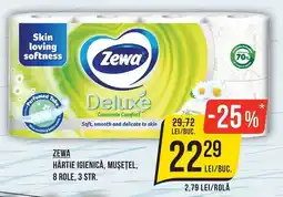 Mega Image Zewa hârtie igienică, mușetel Ofertă
