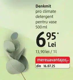 DM Denkmit pro climate detergent pentru vase Ofertă