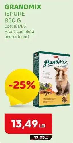 Animax Grandmix iepure Ofertă