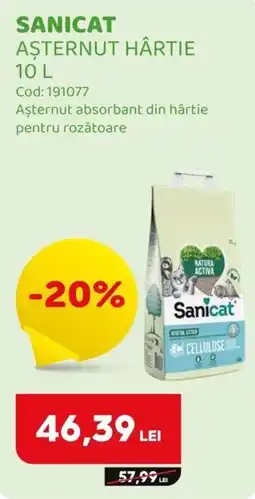 Animax Sanicat așternut hârtie Ofertă