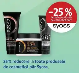 DM Syoss cosmetică păr Ofertă