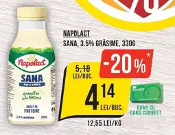 Mega Image Napolact sana Ofertă