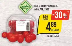 Mega Image Grădina Mega roșii cherry prunisoare Ofertă