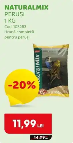 Animax Naturalmix Peruși Ofertă